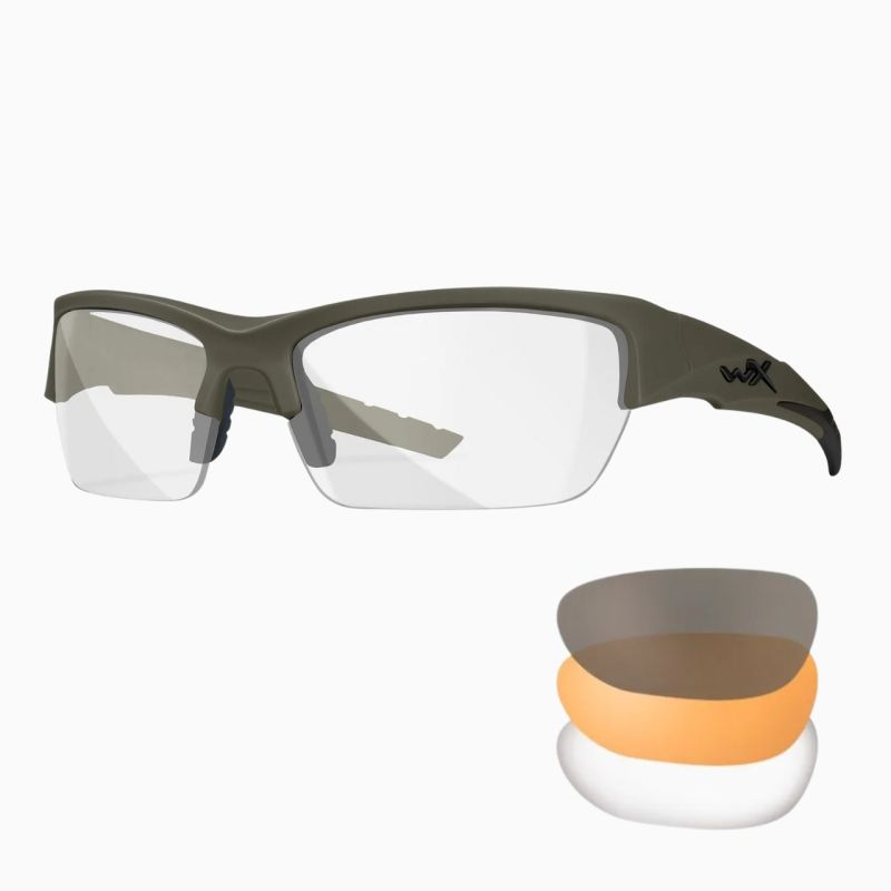 Lunettes Wiley X VALOR balistiques – ANSI Z87.1 & MIL-PRF-32432A.