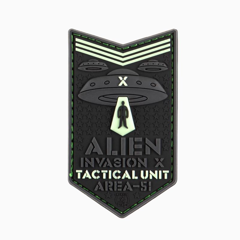 Alien Invasion – Moral patch PVC velcro | Jacket To Go