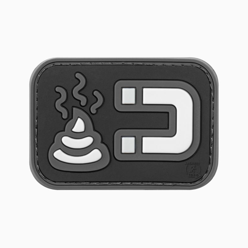 Shit Magnet – Moral patch PVC velcro | Jacket To Go