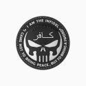 The Infidel Punisher – Moral patch PVC velcro | Jacket To Go