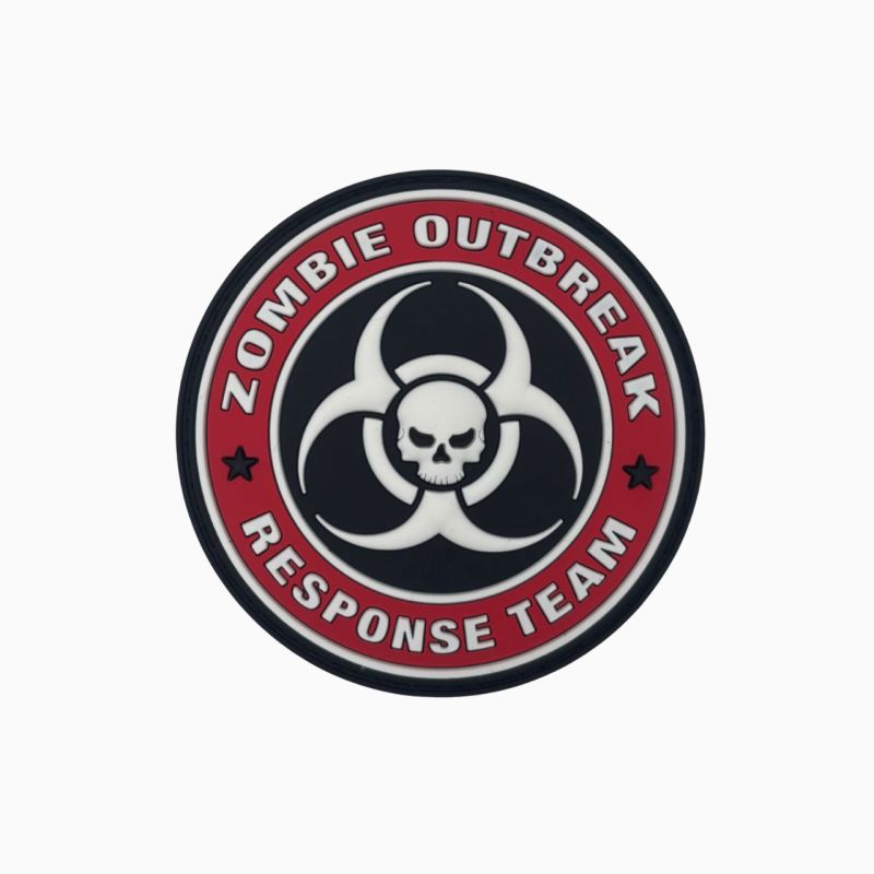 Zombie Outbreak Moral patch PVC velcro | Jacket To Go