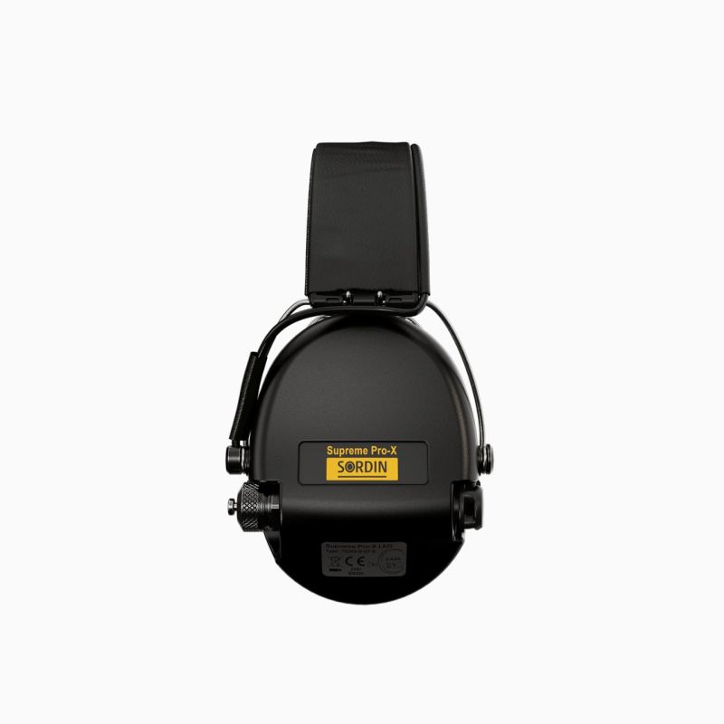 Sordin Supreme Pro-X LED – Casque anti-bruit électronique IP67.