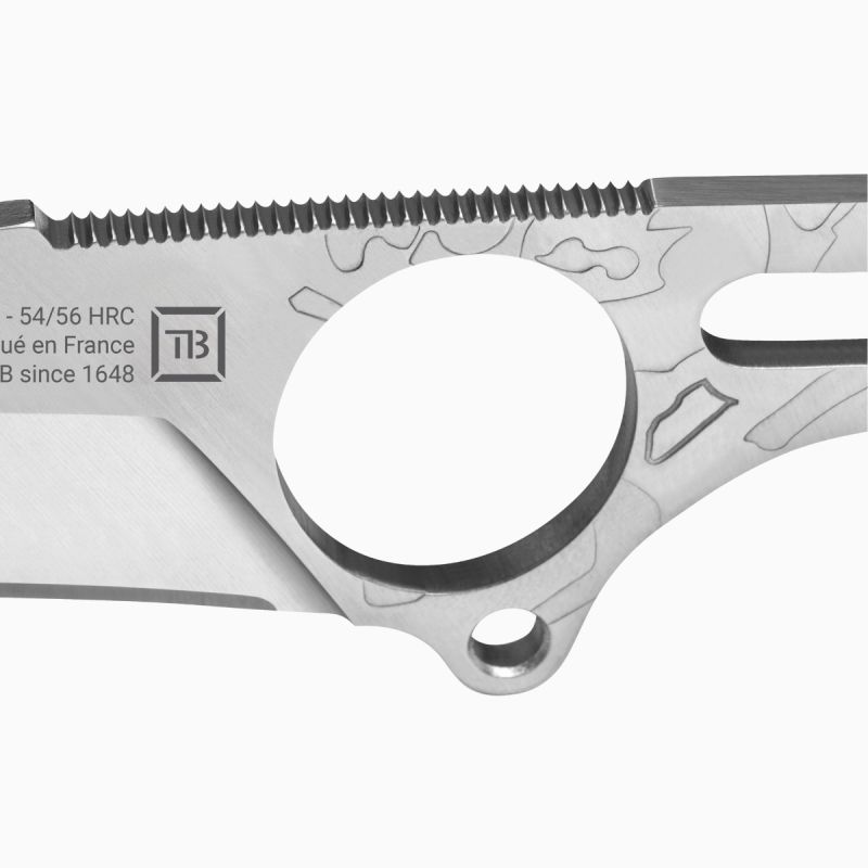 Couteau S-Neck TB Outdoor – Lame Tanto militaire compact