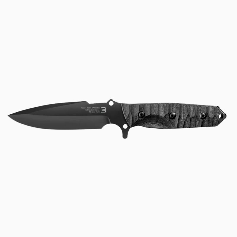 Couteau Maraudeur G10 lame lisse  - TB Outdoor - survie