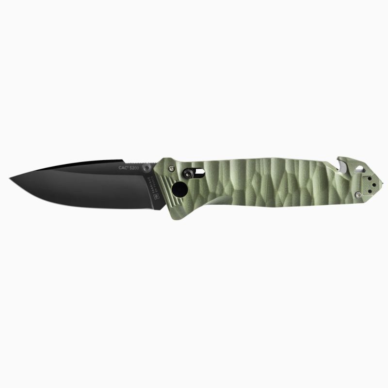 Couteau CAC S200 - G10 lame lisse - TB Outdoor  militaire