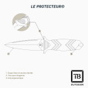 Dague Protecteur TB Outdoor – Couteau ALAT urgence