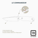 Couteau Commandeur TB Outdoor G10 toxifié – Outdoor robuste
