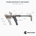 Kit stabilisateur S-PRO Recover Tactical Glock 9mm & .40 - Basic GB