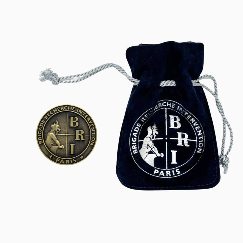 Coin BRI Paris Métal – Médaille tactique collection FDO