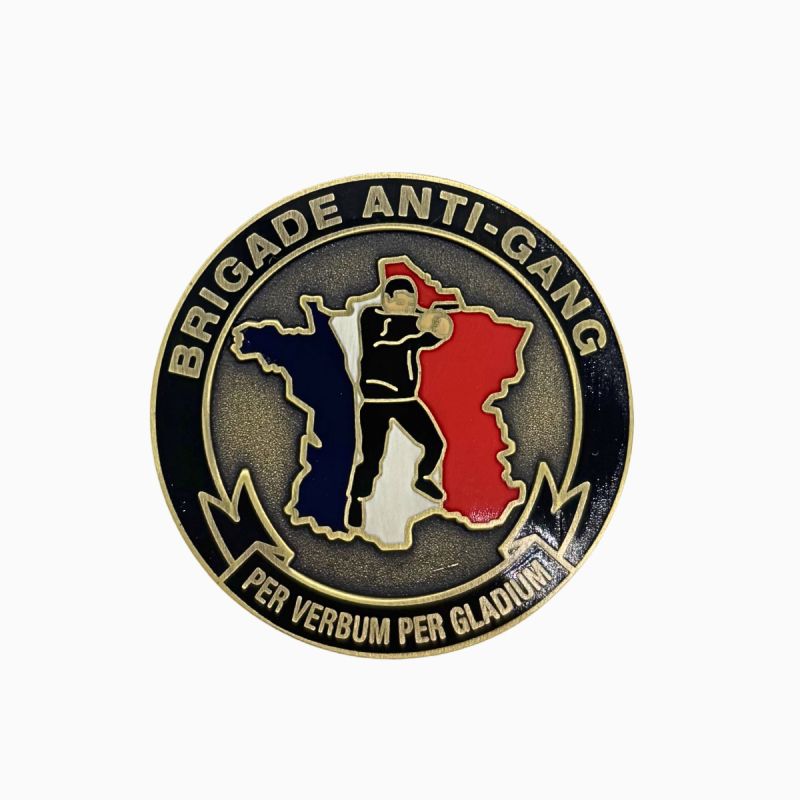 Coin BRI Paris Métal – Médaille tactique collection FDO