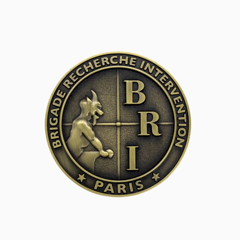 Coin BRI Paris Métal – Médaille tactique collection FDO