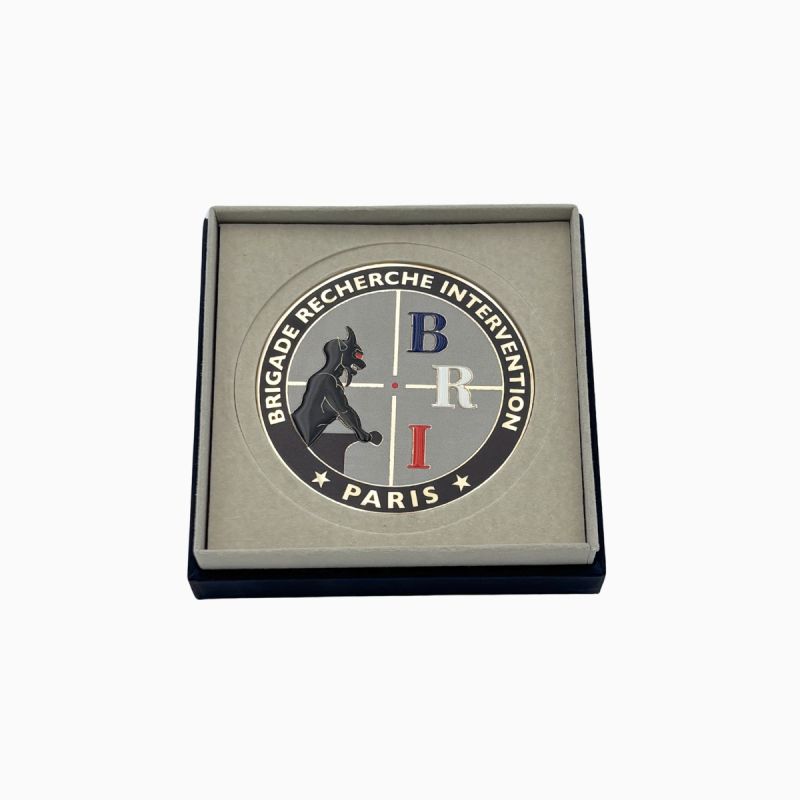Médaille presse-papier BRI Paris Métal – Médaille collection FDO