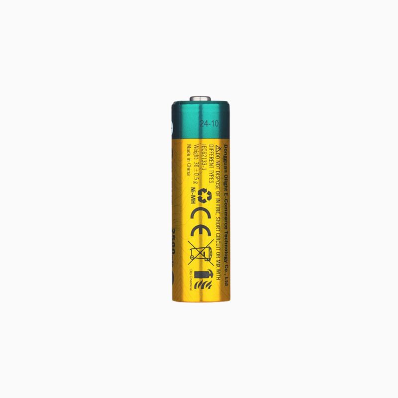 Piles AA rechargeables Olight 2100mAh Ni-MH pack x8