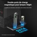 Chargeur piles Olight Ostation 2 Pro AA AAA - Station professionelle