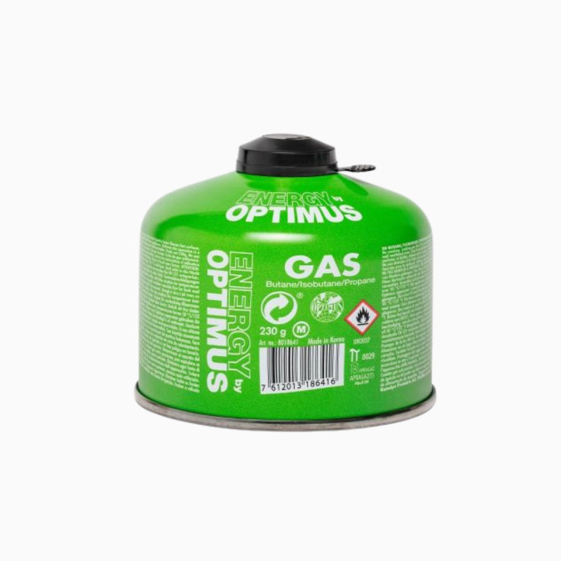 Cartouche gaz Optimus 230g EN417 – Butane/Propane haute altitude