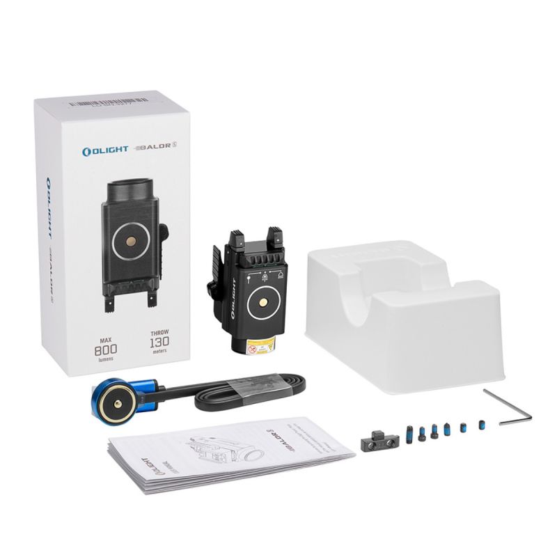 Lampe pistolet compacte Baldr S laser vert - Olight