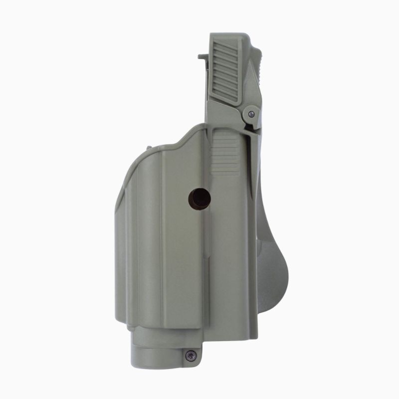 Holster LV2 Glock 17/19 Gen4/5 + lampe