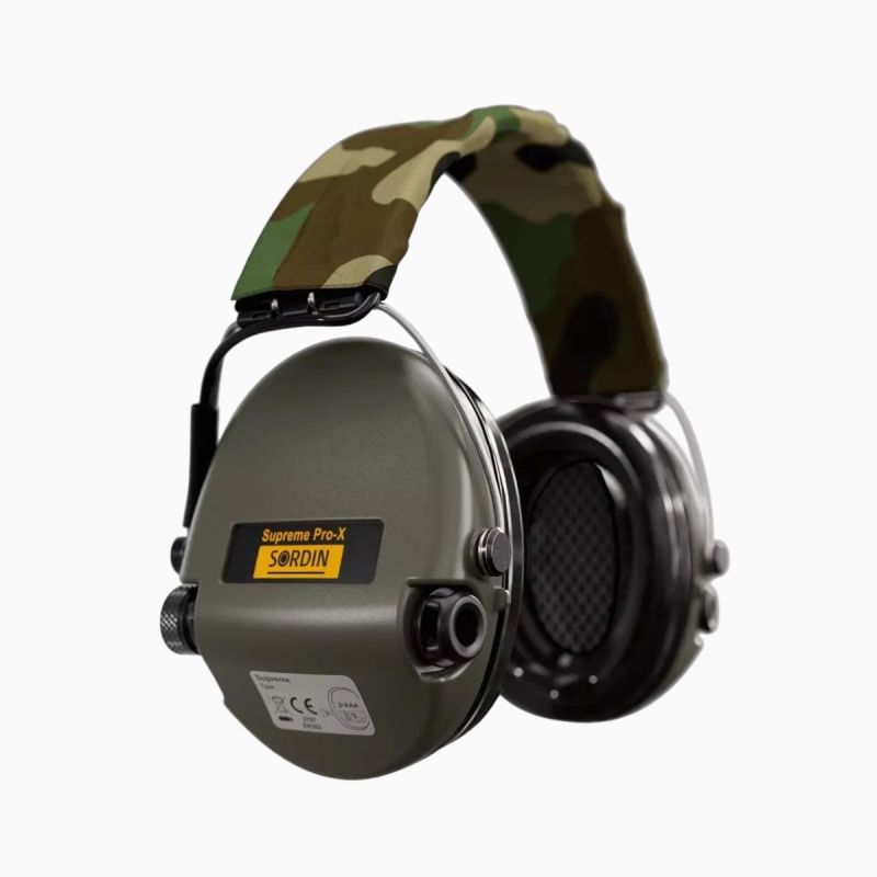 Casque anti-bruit militaire Sordin Supreme Pro-X Serre-tête
