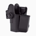 Holster LV2 + Porte-Chargeur Glock 17/19/22/23/28/31/32/36