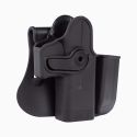 Holster LV2 + Porte-Chargeur Glock 17/19/22/23/28/31/32/36