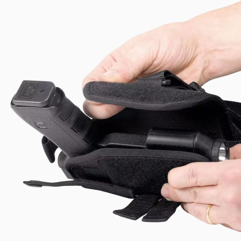 Holster Zoom VKZ800 Glock 17/19/22/23 et lampe/laser