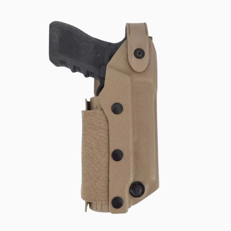 Holster Zoom VKZ800 Glock 17/19/22/23 et lampe/laser