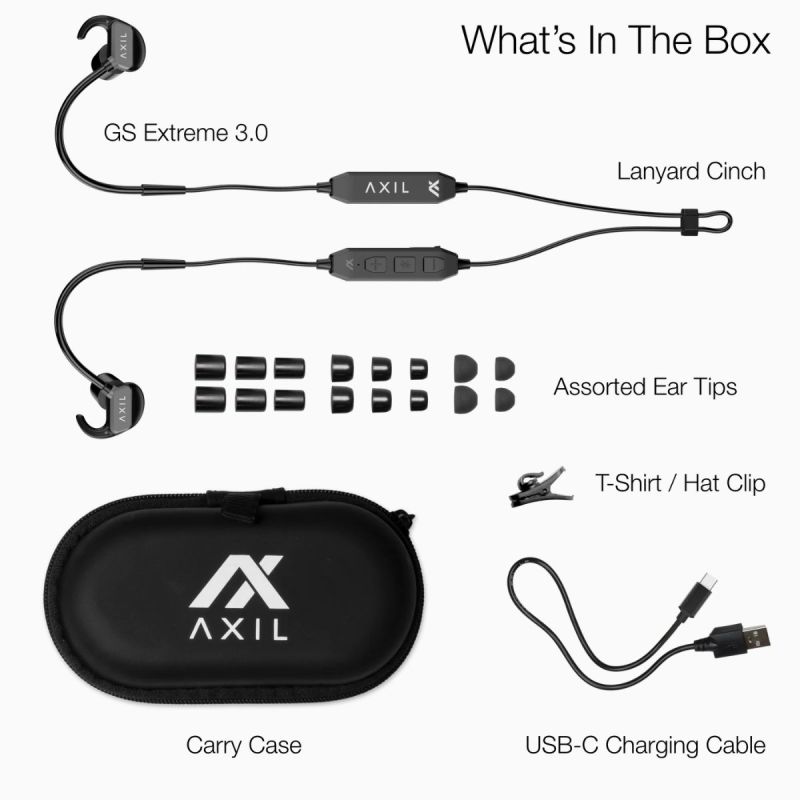 Bouchons anti-bruit électroniques Bluetooth GSX 3.0 - AXIL