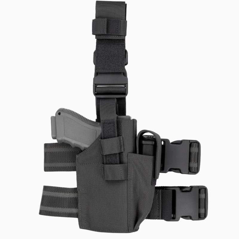 Holster de cuisse PA tactique et sa pochette intégrée - Condor Outdoor