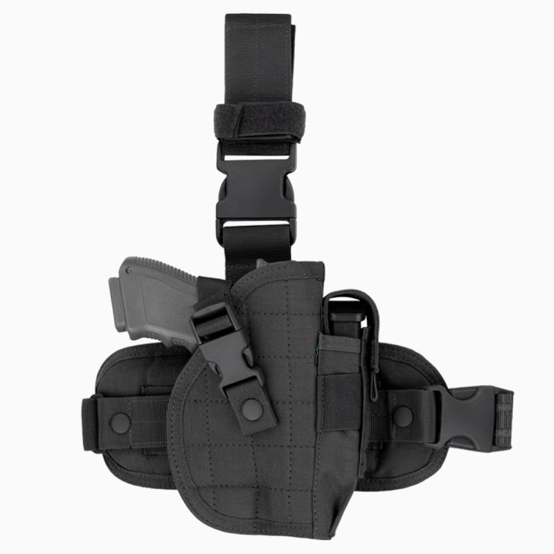 Plateforme de cuisse matelassé holster universel + chargeur PA Condor