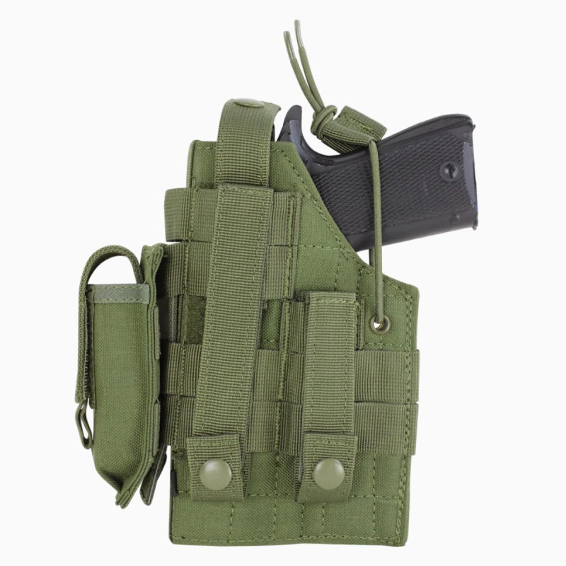Holster Glock ambidextre Nylon et son porte-chargeur intégré - Condor