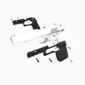 Grip & Rail CC3H pour Colt 1911 Noir - Recover