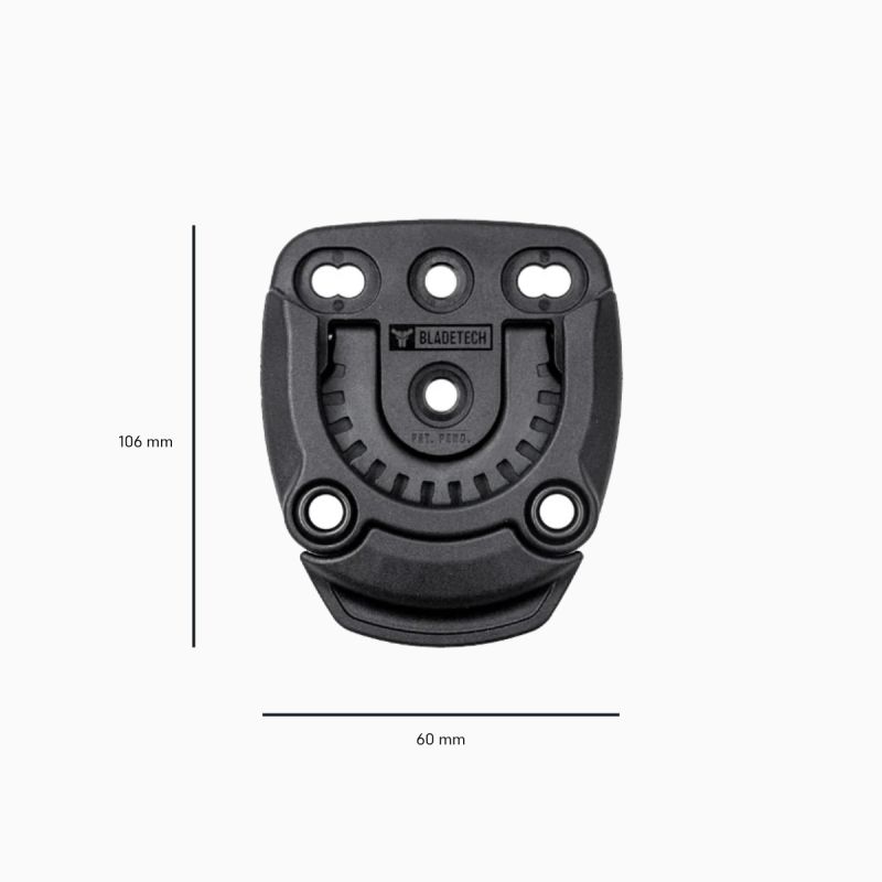 Récepteur Tek-Mount Mini Blade-Tech – Fixation rapide