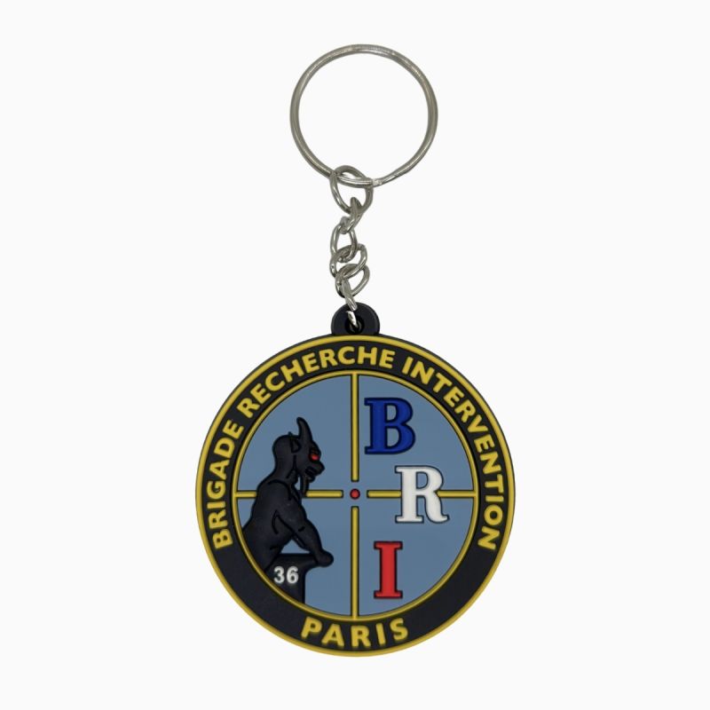 Porte-clé BRI couleurs - Amicale BRI Paris