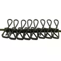 Corde à linge bivouac 8 Pinces - DCA