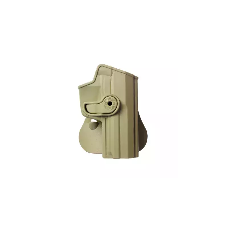 Holster Rigide LV2 Heckler & Koch USP Full-size 9mm/.40 Droitier Tan