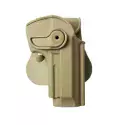 Holster Rigide LV2 Taurus PT92/PT92 rail/PT99/PT100/PT101 Droitier Tan