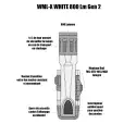 Lampe WML-X White 800 Lumens Gen 2 FDE