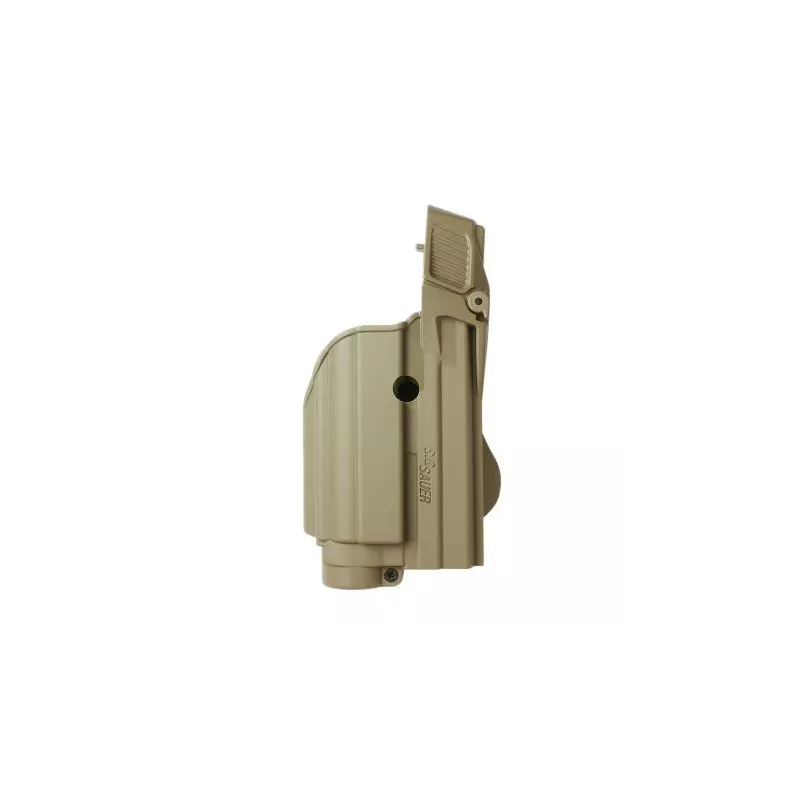 Holster Rigide LV2 Sig Sauer P226/P320 FS/P250/P220/SP2022 Et Sa Lampe Droitier Tan