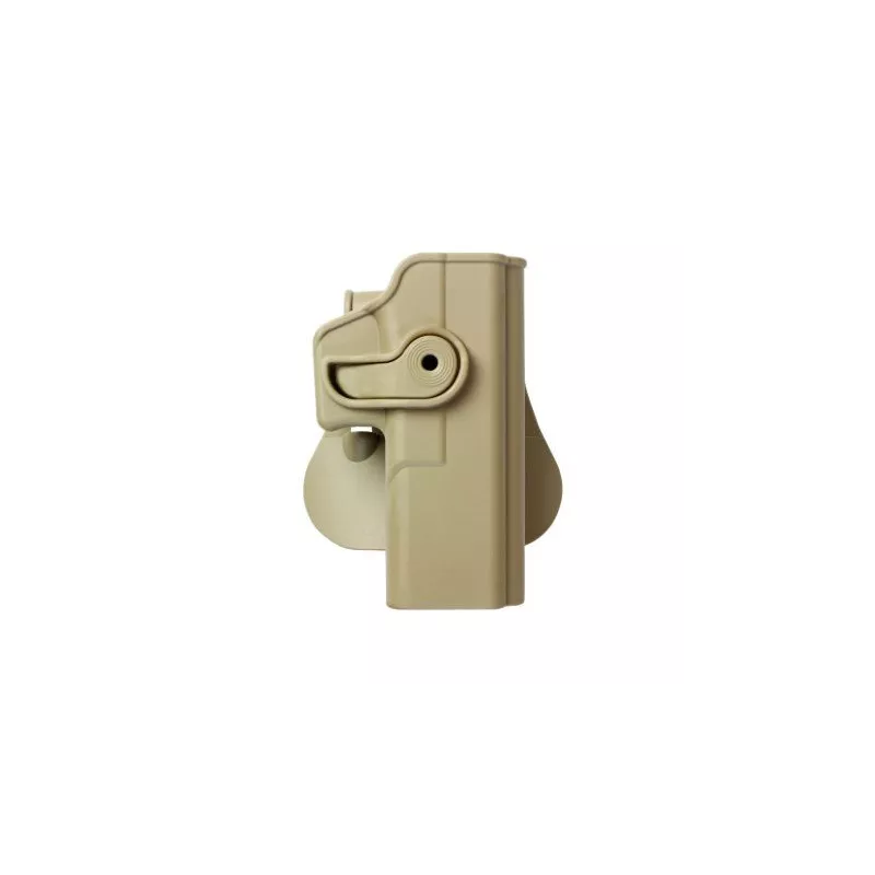 Holster Rigide LV2 Glock 20/21/28/30/37/38/41 Gen 4 Droitier Tan
