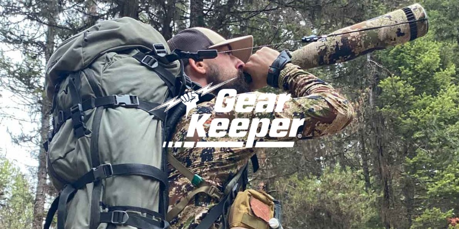 Utilisation d'une dragonne Gear Keeper pendant la chasse.