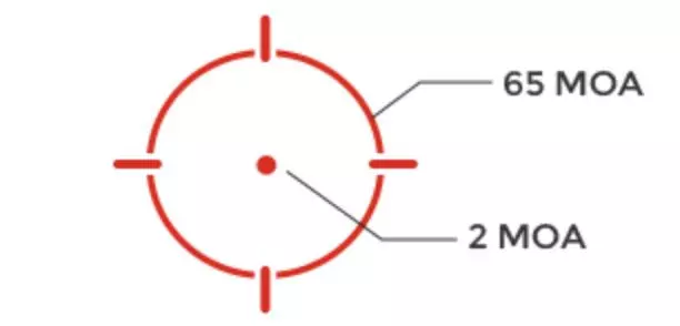Holosun Viseur point rouge HS510 C (Réticule Point rouge 2MOA cercle 65  MOA) - Viseurs point rouge - Optique - boutique en ligne 