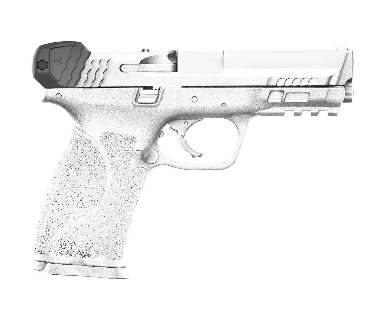 Charging Handle MCH pour M&P 9mm/40 Double Stack - Recover