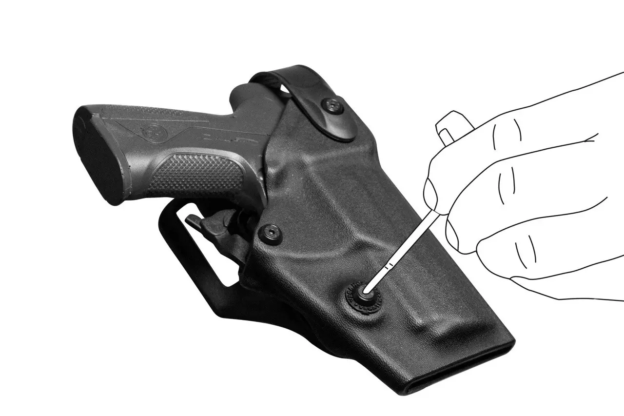 Holster gaucher Vegatek Duty VKD8 vert olive GLOCK 17/19/22/23 - Achat vente pas cher Surplus