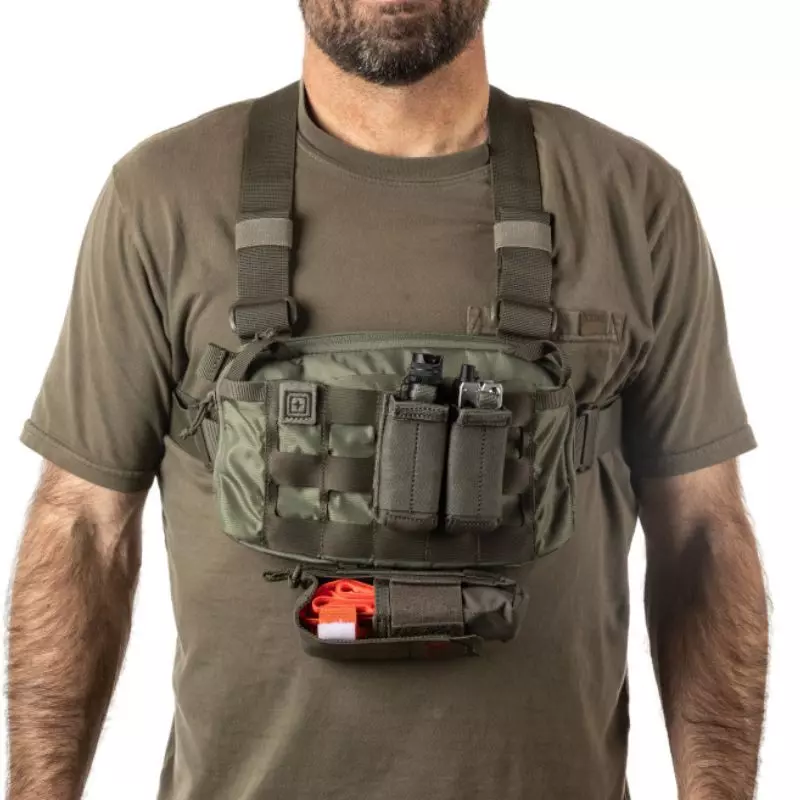 Pack Coffre De Survie Tactique 5.11 Tactical - Sac Harnais Couleur Green Sage - Neuf Avec étiquettes