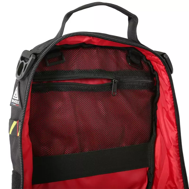 Sac à dos de moto avec compartiments ergonomique / housse de pluie et coque en carbone