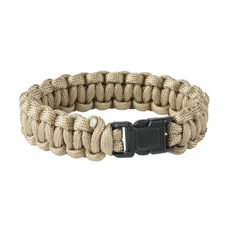 Bracelet de survie paracorde vert olive A10 Equipent