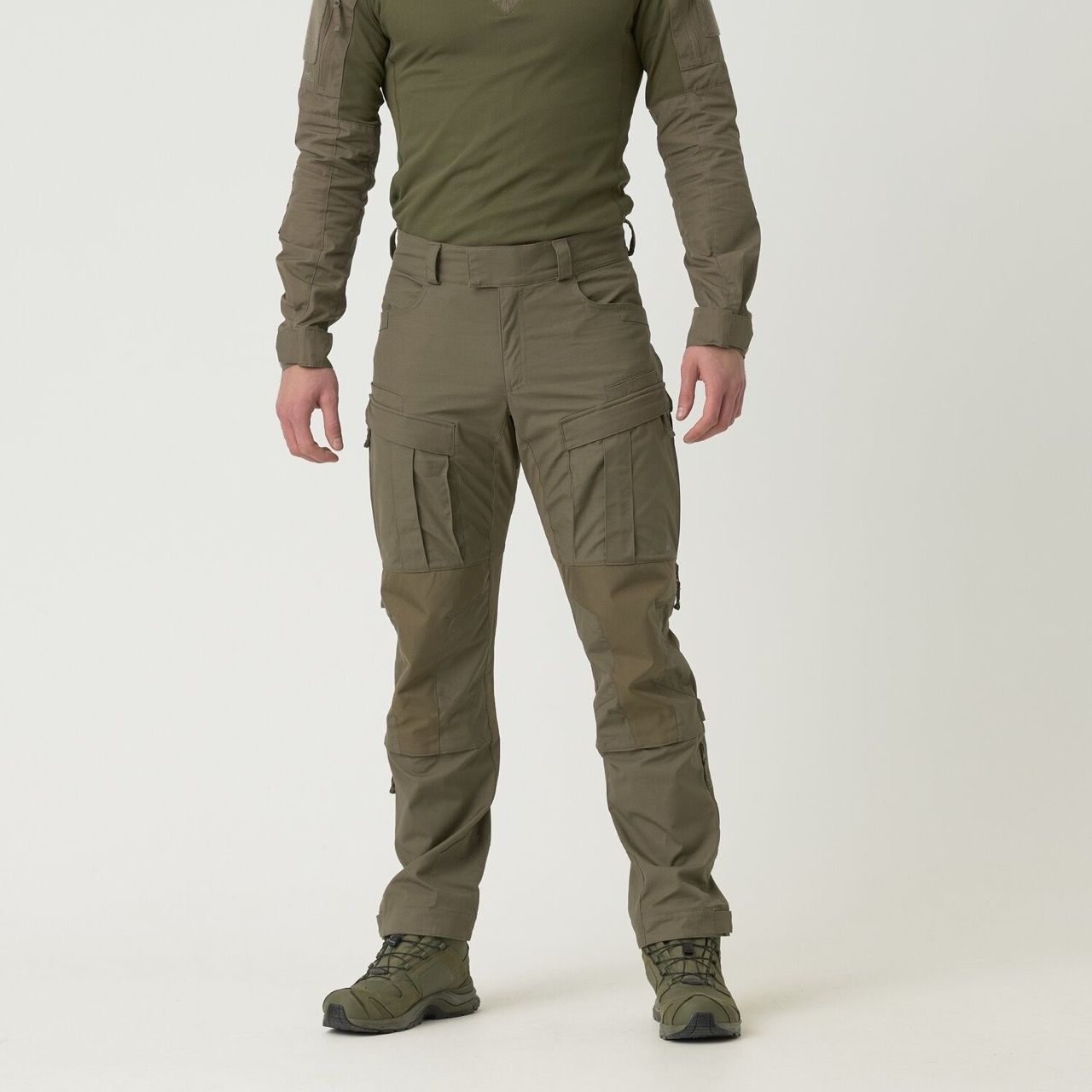 Pantalon Helikon-Tex MCDU – Uniforme De Combat Moderne, Stretch 4 Directions, 12 Poches, Coupe Droite