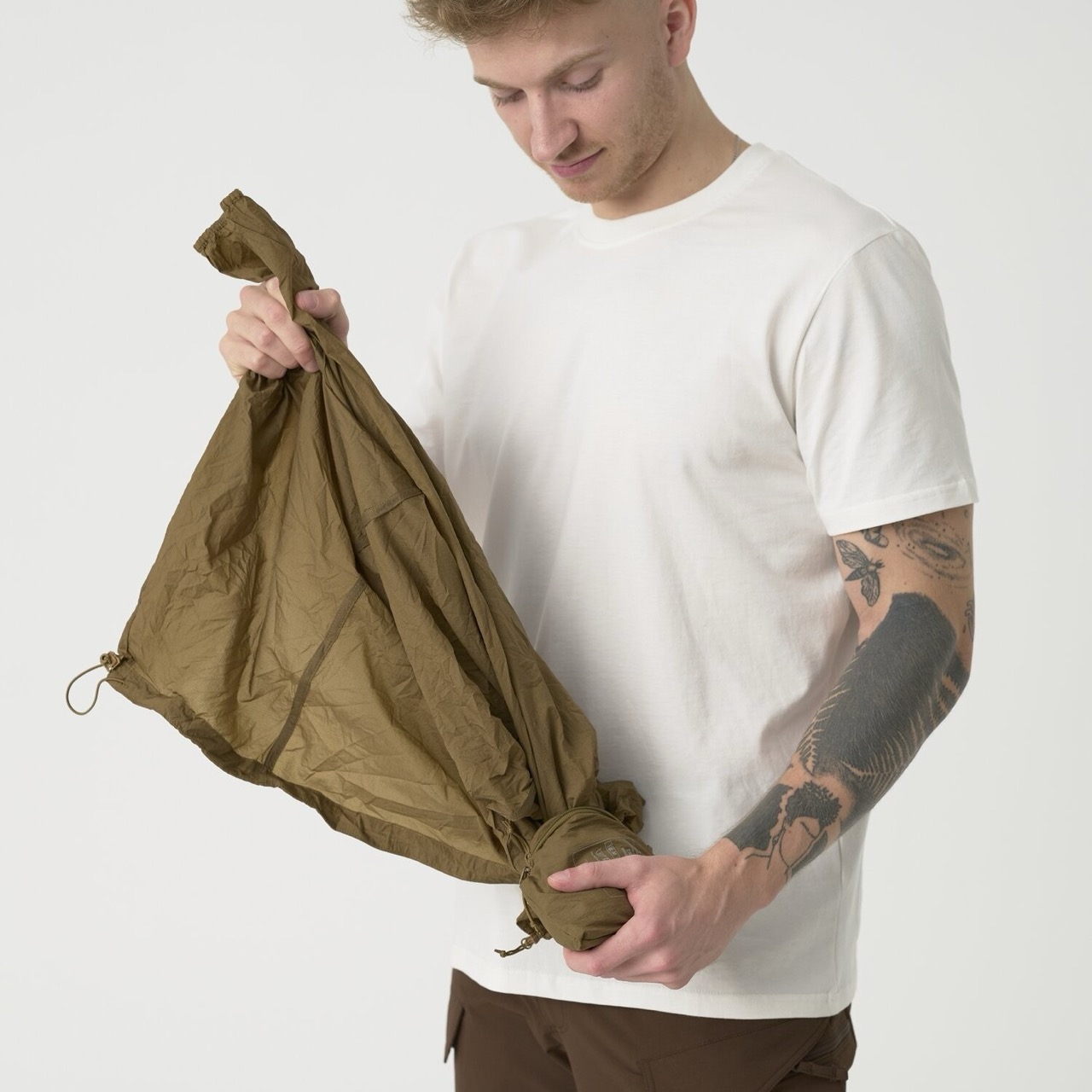 Veste Coupe-vent Helikon Tramontane WindPack - Camouflage PenCott WildWood, Neuf Avec étiquettes