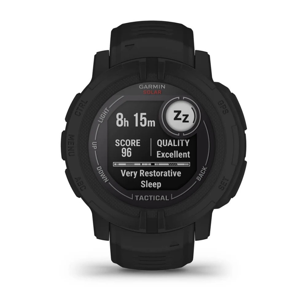 Montre Garmin Instinct 2 Solaire Tactique - GPS Baromètre - Montre D'Extérieur