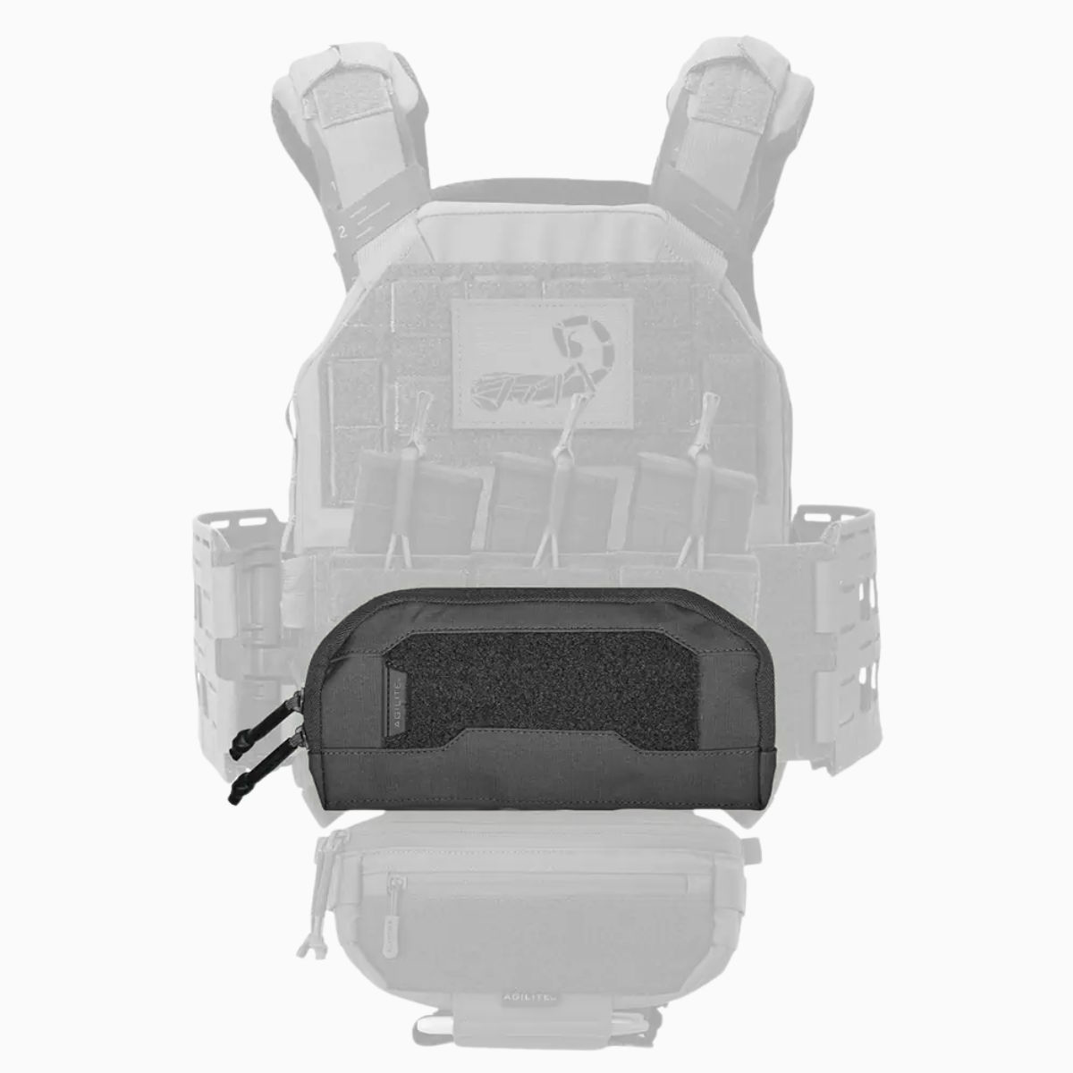 WYNEX Grande pochette d'administration tactique de conception double couche, pochette utilitaire Molle EDC EMT avec pochette à outils modulaire de grande capacité avec écusson du drapeau du Canada
